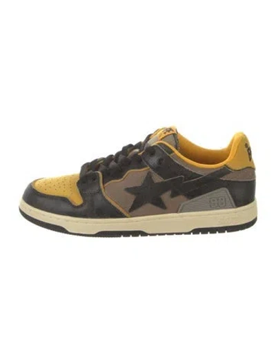 Pre-owned Bape Sk8 Sta Sneakers In Multicolor