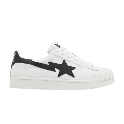 Pre-owned Bape Skull Sta 'white Black'