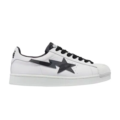 Pre-owned Bape Skullsta M1 'white Black'