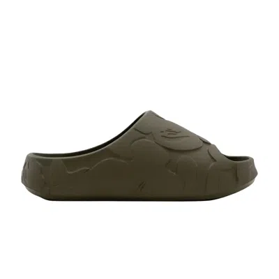 Pre-owned Bape Slide #1 'olive' | Green | Men's Size 9