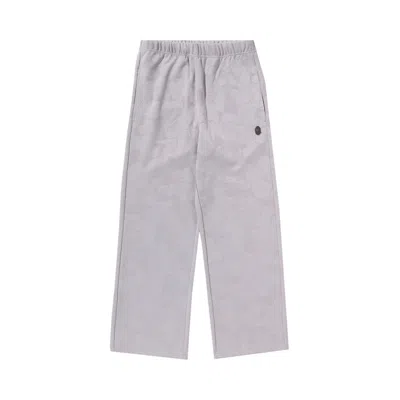 Pre-owned Bape Solid Camo Jacquard One Point Wide Pants 'grey' | Women's Size S