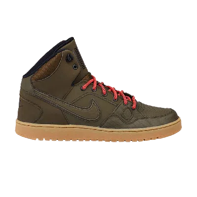 Pre-owned Bape Son Of Force Mid Winter 'dark Loden' In Green