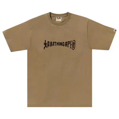 Pre-owned Bape Souvenir Dragon Tee 'beige' | Tan | Men's Size Xl