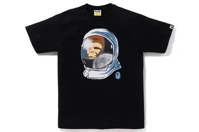 Pre-owned Bape Space Ape Tee Black