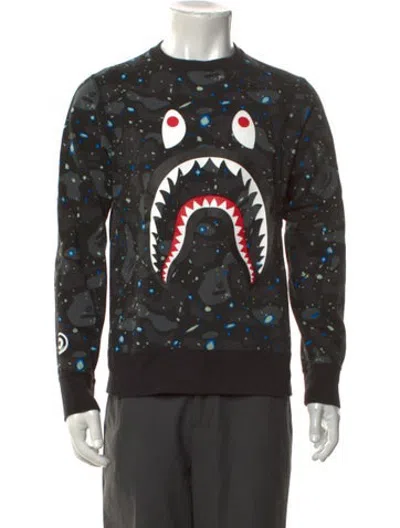 Pre-owned Bape Space Camo Camouflage Print Sweatshirt In Multicolor