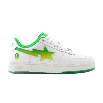 Pre-owned Bape Sta #4 'green White' | Men's Size 8.5