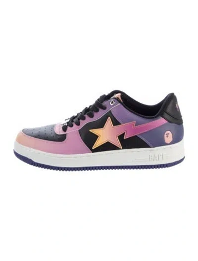 Pre-owned Bape Sta #7 Ladies Sneakers In Purple