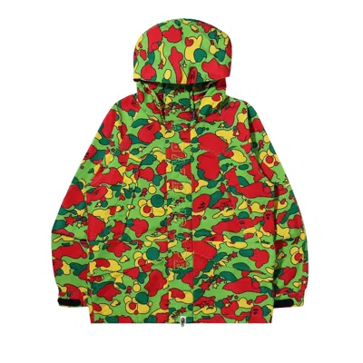 Pre-owned Bape Sta Camo Snowboard Jacket 'multicolor' In Multi-color