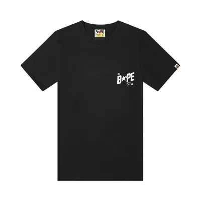 Pre-owned Bape Sta Illustration Tee 'black' | Men's Size S