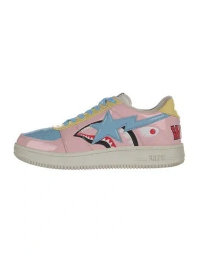 Pre-owned Bape Sta Low M2 20th Anniversary Sneakers In Pink