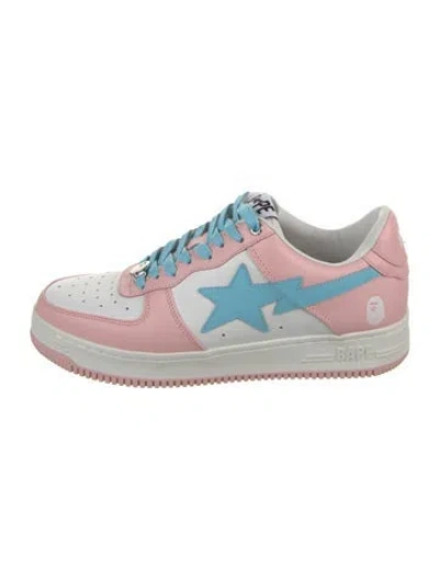 Pre-owned Bape Sta Low Pastel Pack Sneakers In Pink