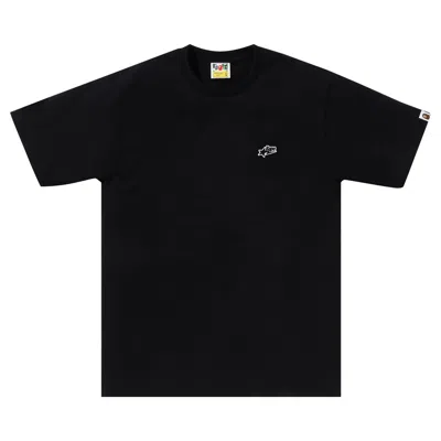 Pre-owned Bape Sta One Point Tee 'black'