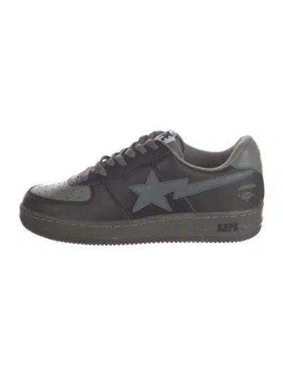 Pre-owned Bape Sta Sneakers In Black