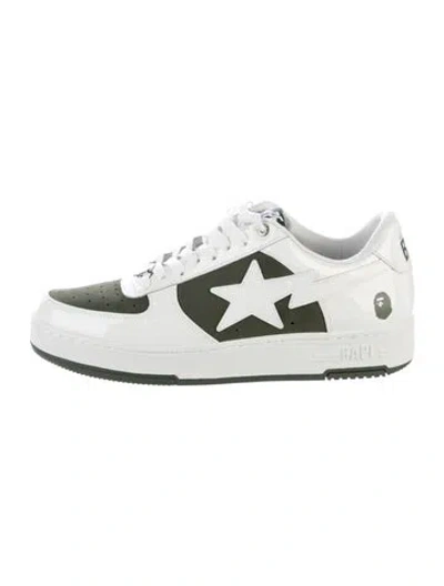 Pre-owned Bape Sta Sneakers In Green