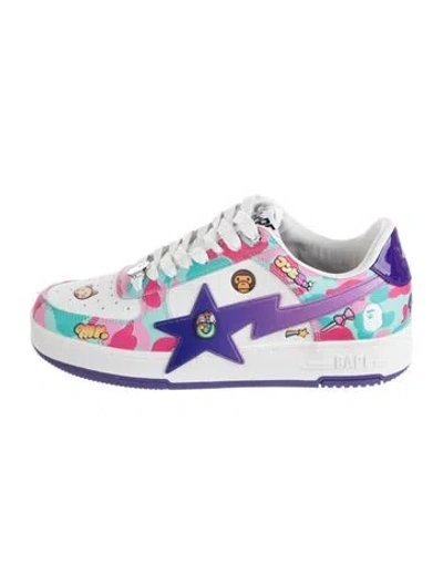 Pre-owned Bape Sta Sneakers W/ Tags In Purple