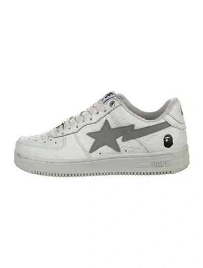 Pre-owned Bape Sta Sneakers In White