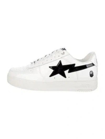 Pre-owned Bape Sta Sneakers In White