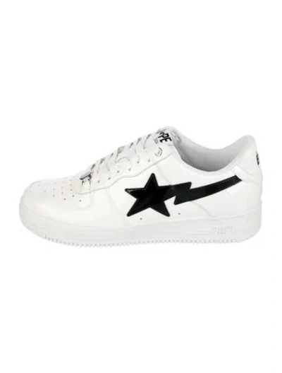 Pre-owned Bape Sta Sneakers In White