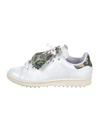 Pre-owned Bape Stan Smith Golf '30th Anniversary' Sneakers In White