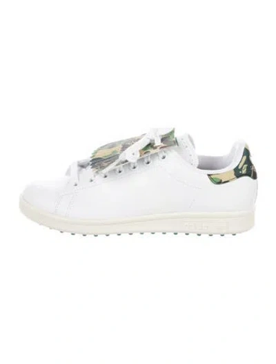Pre-owned Bape Stan Smith Golf Sneakers In White