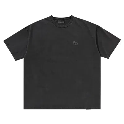 Pre-owned Bape Stone Wash Ape Head Logo Tee 'black' | Men's Size M