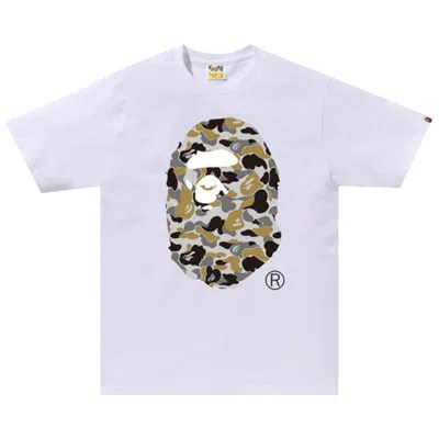 Pre-owned Bape Store Ginza  Head Tee 'white' | Men's Size M