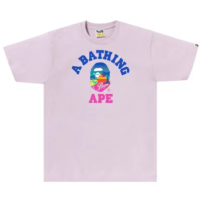Pre-owned Bape Sunset Beach Tee 'purple'