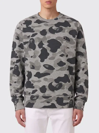 Bape Sweatshirt  Men Color Grey In Gray
