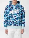 Bape Sweatshirt Men In Blue