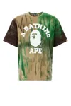 Bape Multicolor Cotton Oversize T-shirt In Multi
