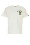Bape White Cotton T-shirt In White