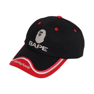 Pre-owned Bape Team Cap 'black' | Men's Size Onesize