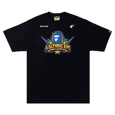 Pre-owned Bape Team Logo Tee 'black'