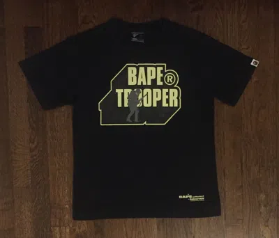Pre-owned Bape Tee Shirt In Black