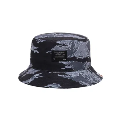 Pre-owned Bape Tiger Camo Bucket Hat 'black'