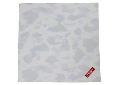 Pre-owned Bape Tokyo The Game Bandana In White
