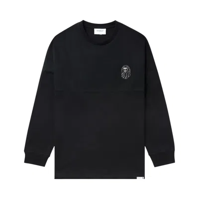 Pre-owned Bape Tonal  Logo Long-sleeve Tee 'charcoal' | Black | Men's Size L