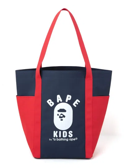 Pre-owned Bape Tote Bag Ape Head Logo A Bathing Ape In Multi