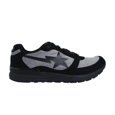 Pre-owned Bape Track Sta Lt 'black Grey' | Men's Size 8