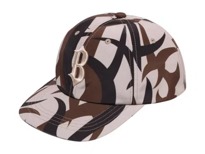 Pre-owned Bape Trial Camo Cap In Beige