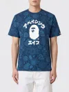 Bape T-shirt Men In Blue