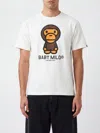 Bape T-shirt Men In White