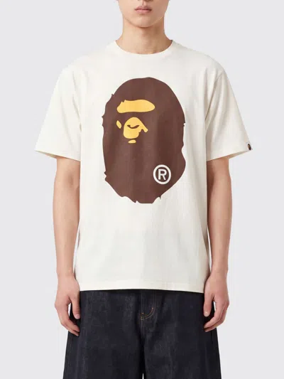 Bape T-shirt Men In White