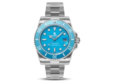 Pre-owned Bape Type 1 X Watch In Blue