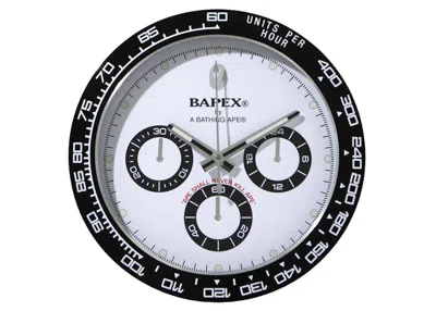 Pre-owned Bape Type 4 X Wall Clock In Black