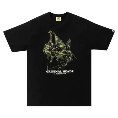 Pre-owned Bape Unkle Pointman Logo Tee 'black'