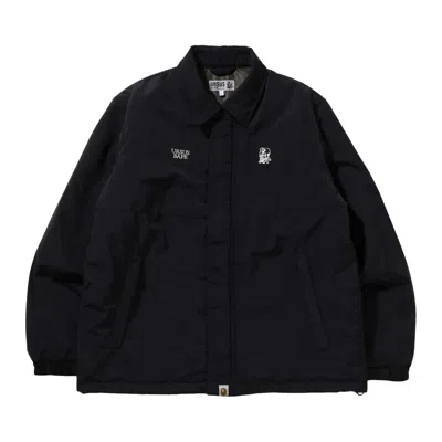 Pre-owned Bape Ursus Puffer Blouson Jacket 'black'