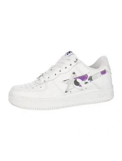 Pre-owned Bape 'us Exclusive' Sneakers In White