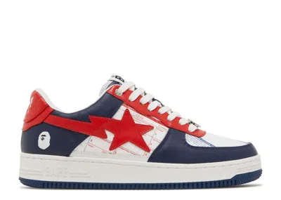 Bape Usps X Sta 'priority Mail Express Label' In Blue
