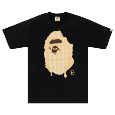 Pre-owned Bape Valentine Chocolate Ape Head Tee 'black'